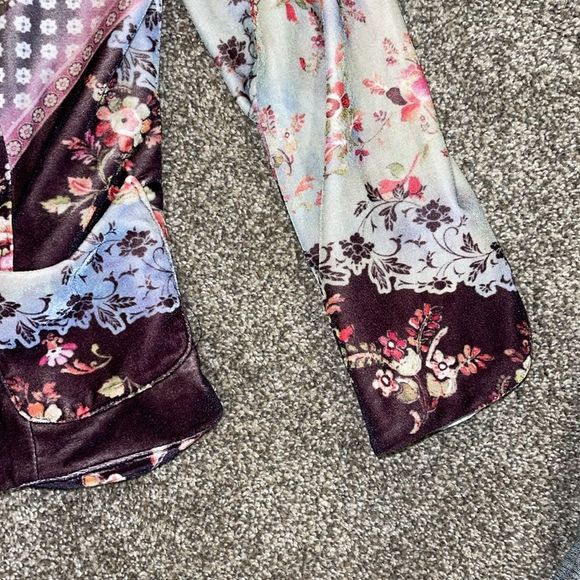 Boho Chic velvet blazer - Picture 3 of 4